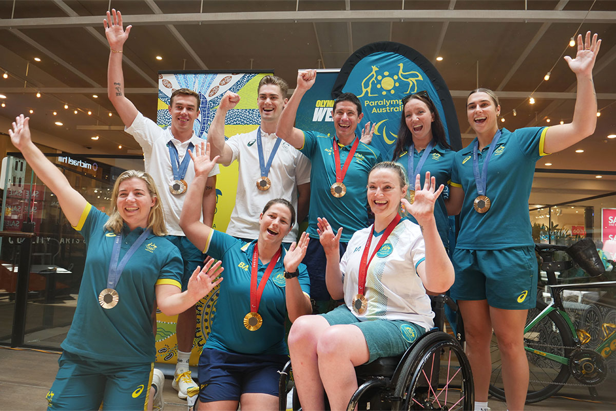 Darwin welcomes Olympians and Paralympians home